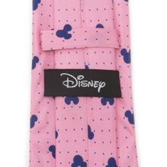 Mickey Mouse Dot Pink Men's Tie