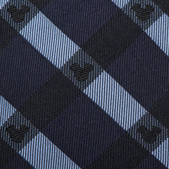 Mickey Mouse Blue Plaid  Tie