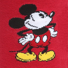 Mickey Pie-Eyed Red Sock and Mickey Blue Lapel Pin Gift Set