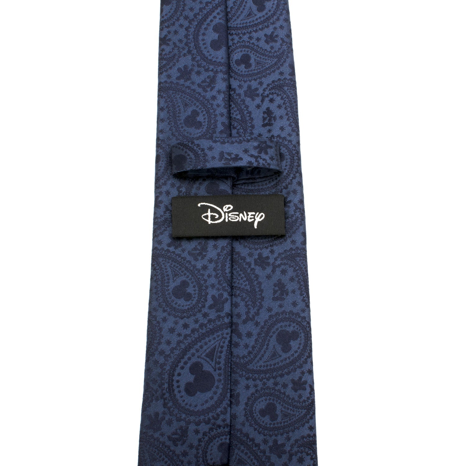  Cufflinks Mickey Mouse Navy Paisley Men's Tie - Default Title - Bonton