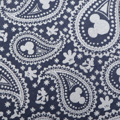 Mickey Mouse Gray Paisley Mens Tie