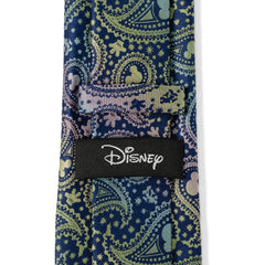 Mickey Silhouette Iridescent Navy Tie