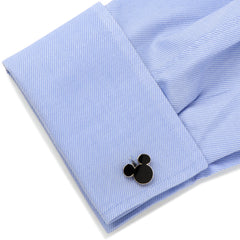 Mickey Mouse Silhouette Cufflinks