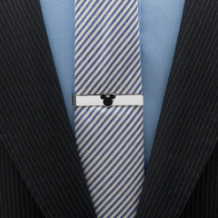 Black Mickey Mouse Silhouette Tie Bar