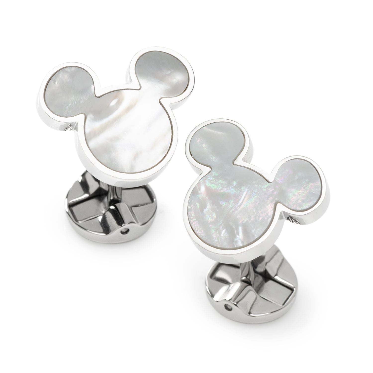  Cufflinks Mickey Mouse Mother of Pearl Cufflinks - Default Title - Bonton