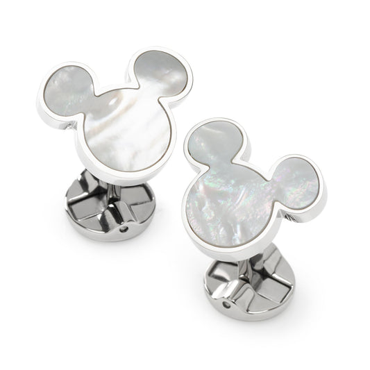 Mickey Mouse Mother of Pearl Cufflinks