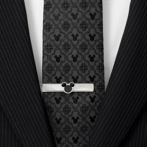 Mickey Mouse Mother of Pearl Tie Clip