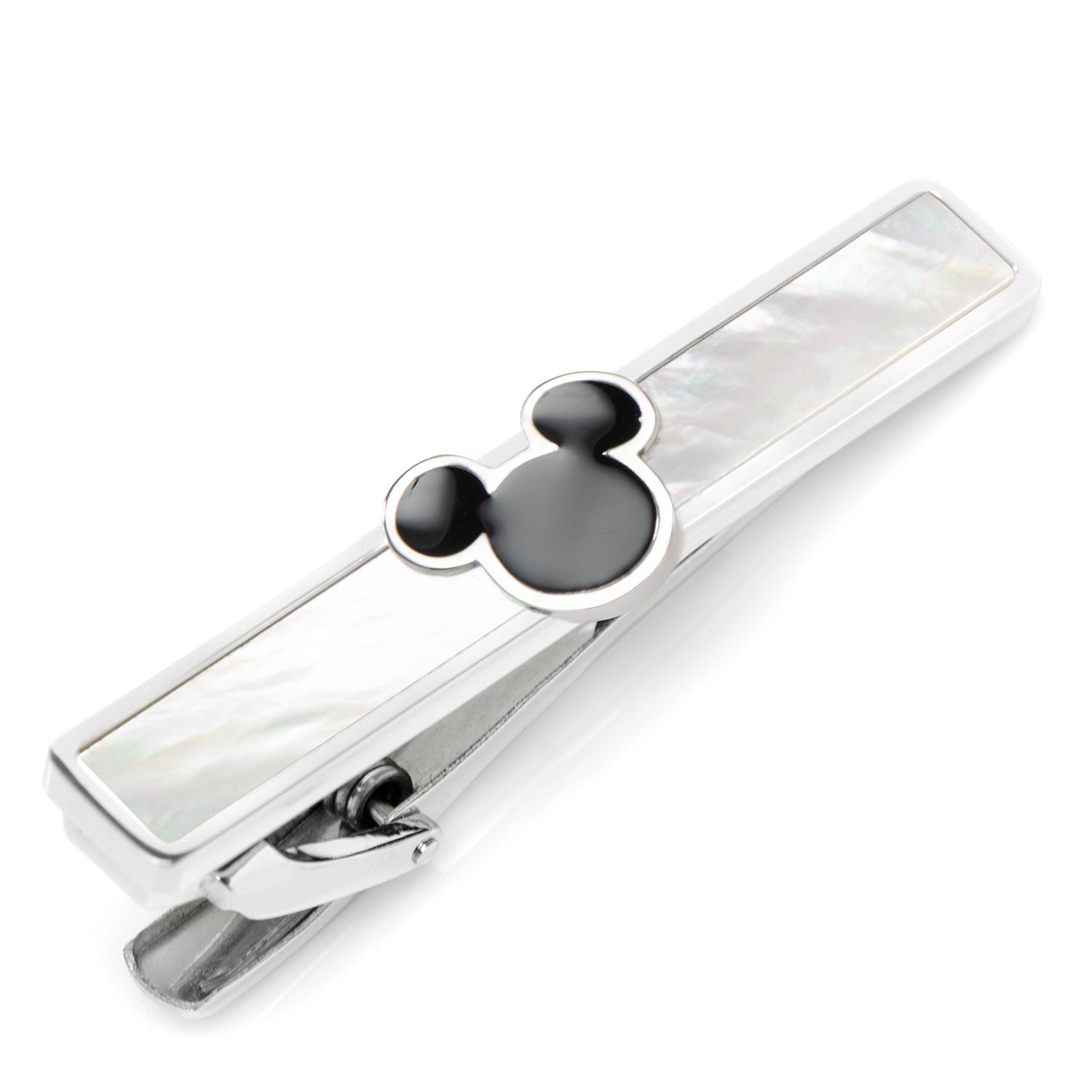  Cufflinks Mickey Mouse Mother of Pearl Tie Clip - Default Title - Bonton