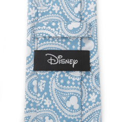 Mickey Mouse Teal Paisley Men's Tie