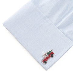 Mickey Mouse Holiday Truck Cufflinks