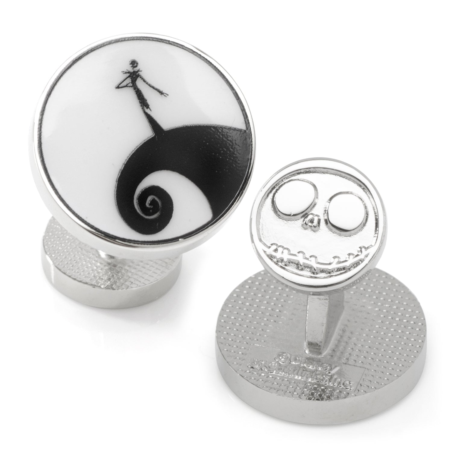  Cufflinks Jack Skellington Necktie and Cufflinks Gift Set - Default Title - Bonton