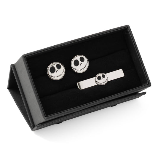 Nightmare Before Christmas Cufflinks and Tie Bar Gift Set