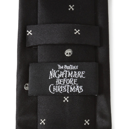 Nightmare Before Christmas Jack Skellington Black Men's Tie