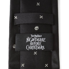 Nightmare Before Christmas Jack Skellington Black Men's Tie