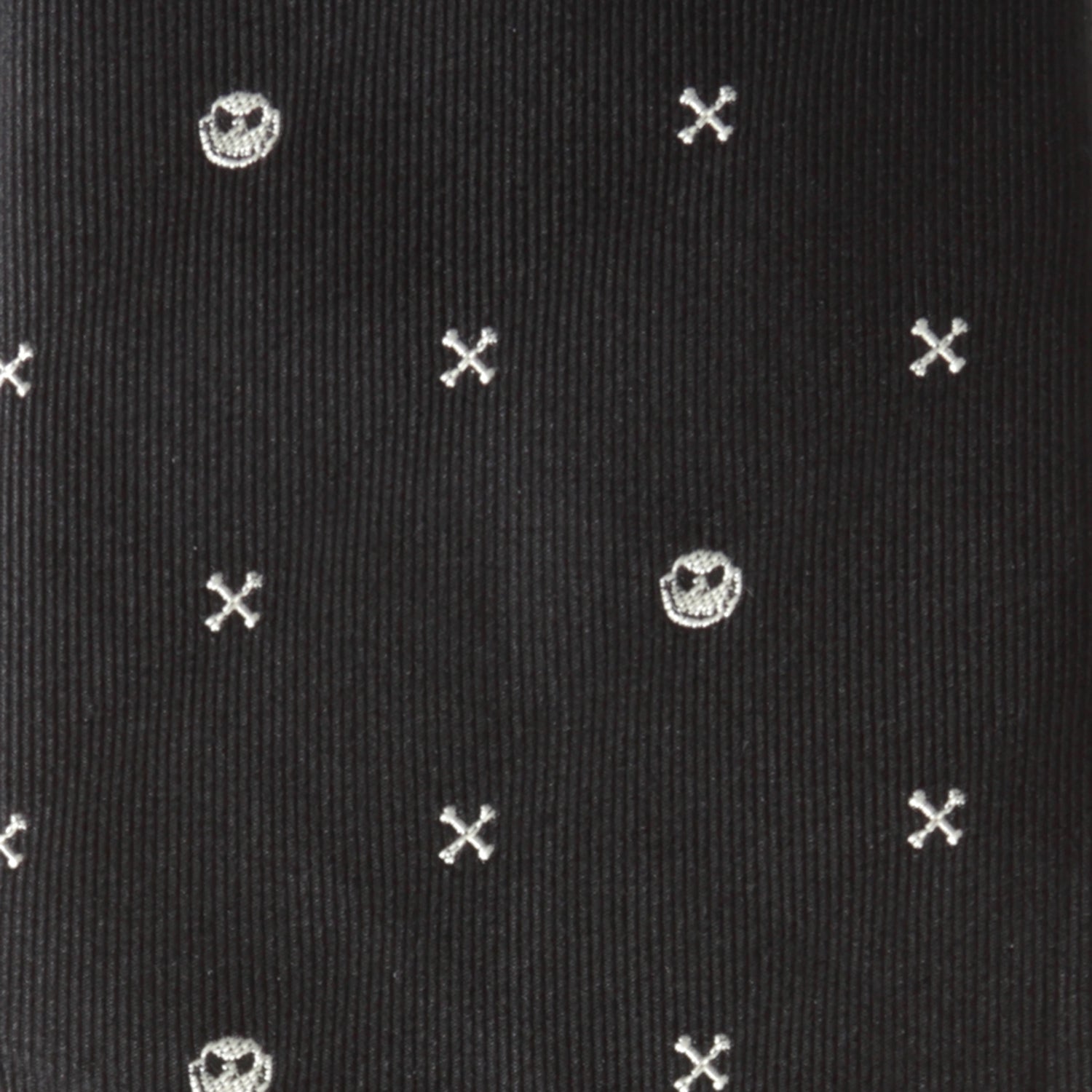  Cufflinks Nightmare Before Christmas Jack Skellington Black Men's Tie - Default Title - Bonton