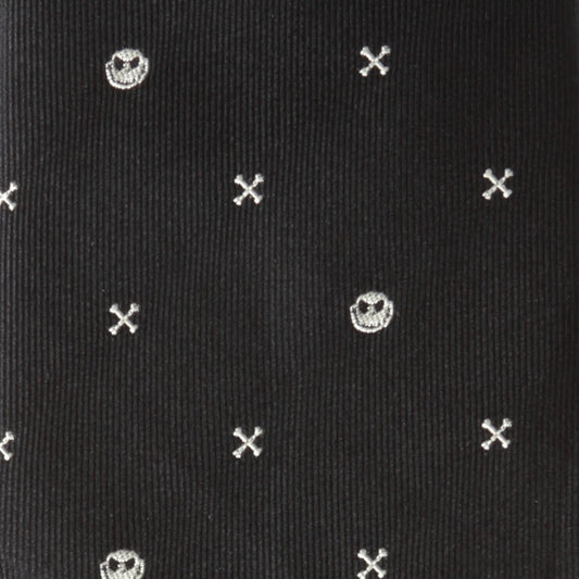 Nightmare Before Christmas Jack Skellington Black Men's Tie