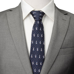 Olaf Dot Motif Men's Tie