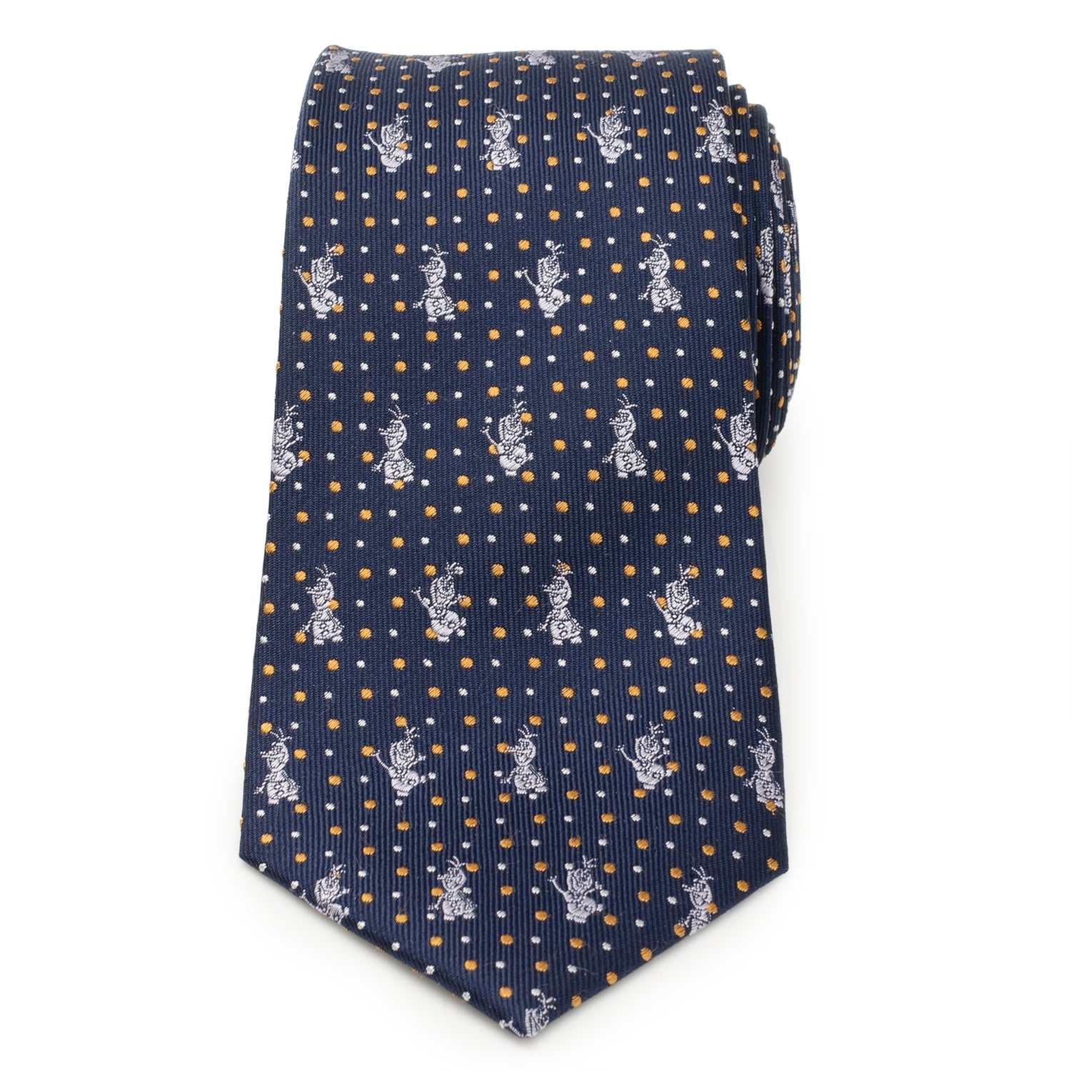  Cufflinks Olaf Dot Motif Men's Tie - Default Title - Bonton