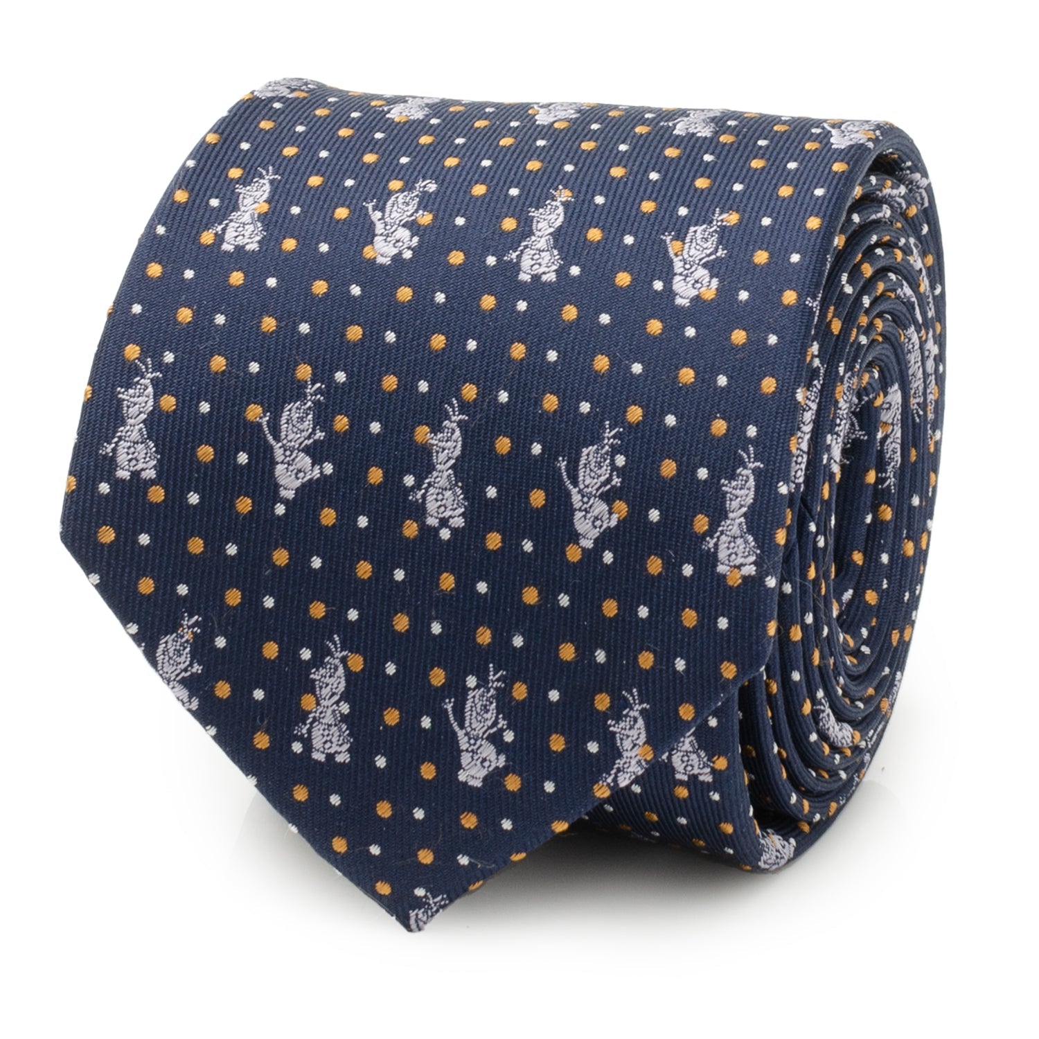  Cufflinks Olaf Dot Motif Men's Tie - Default Title - Bonton