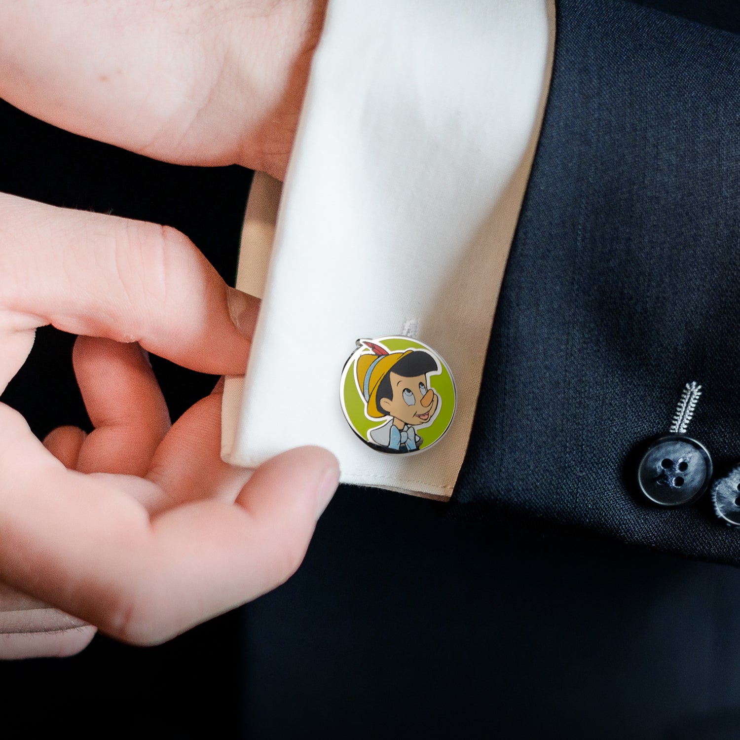  Cufflinks Pinocchio Cufflinks - Default Title - Bonton