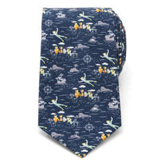 Peter Pan Flying Blue Men's Tie