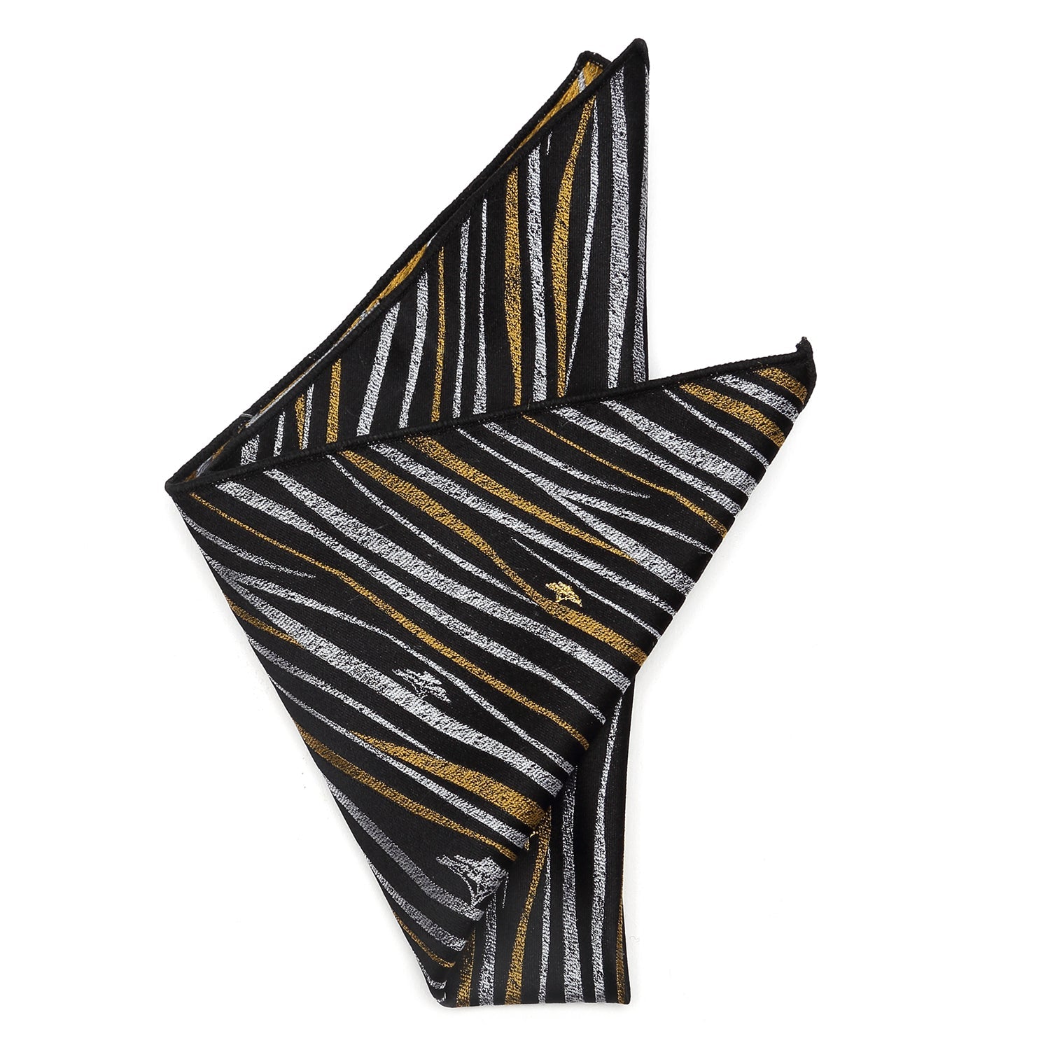  Cufflinks Pride Lands Black Pocket Square - Default Title - Bonton