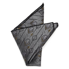 Scar Gray Pocket Square