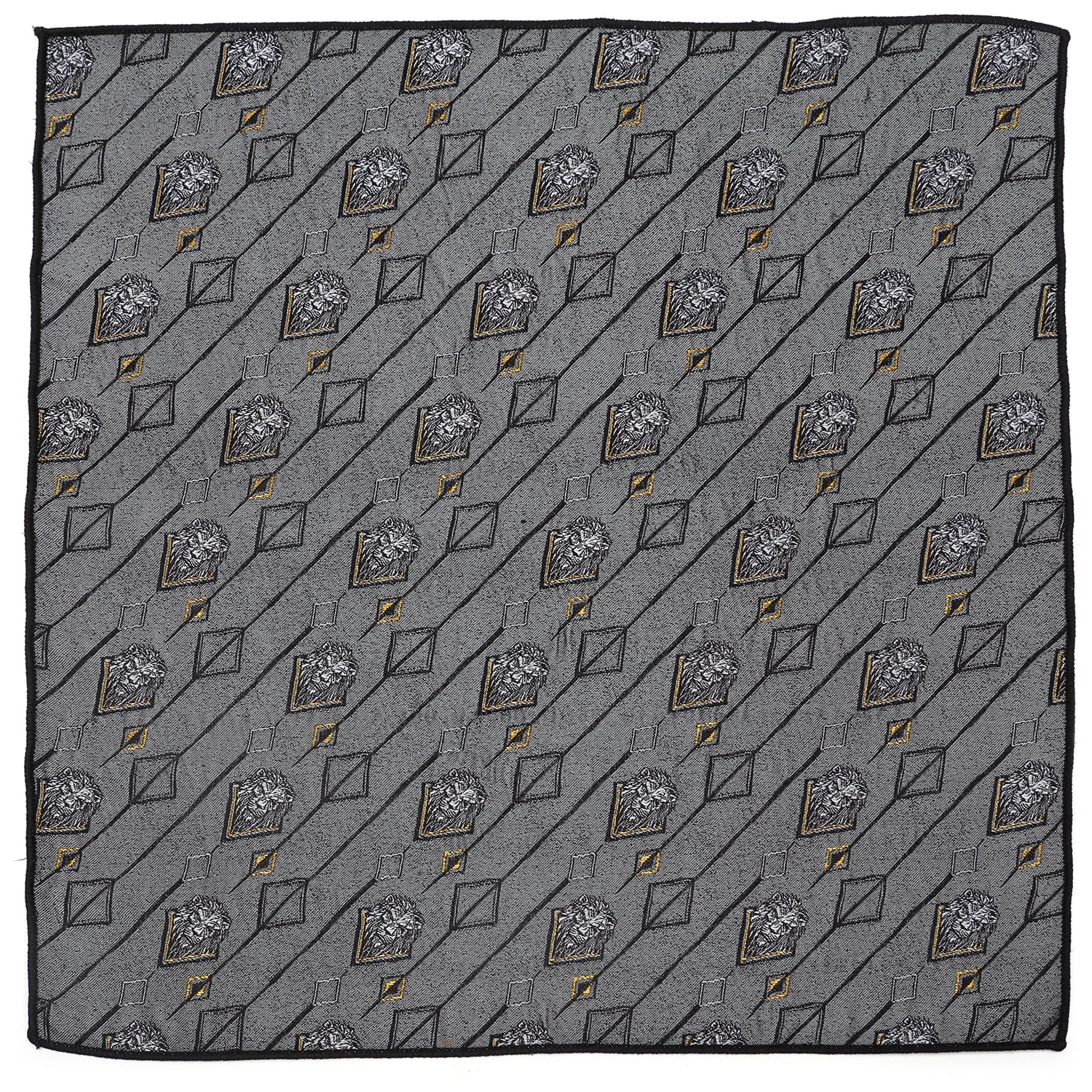  Cufflinks Scar Gray Pocket Square - Default Title - Bonton