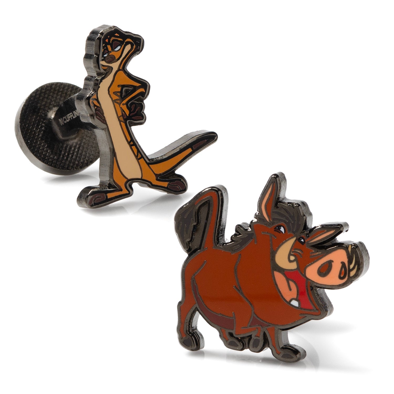  Cufflinks Timon & Pumbaa Hakuna Matata Cufflinks - Default Title - Bonton