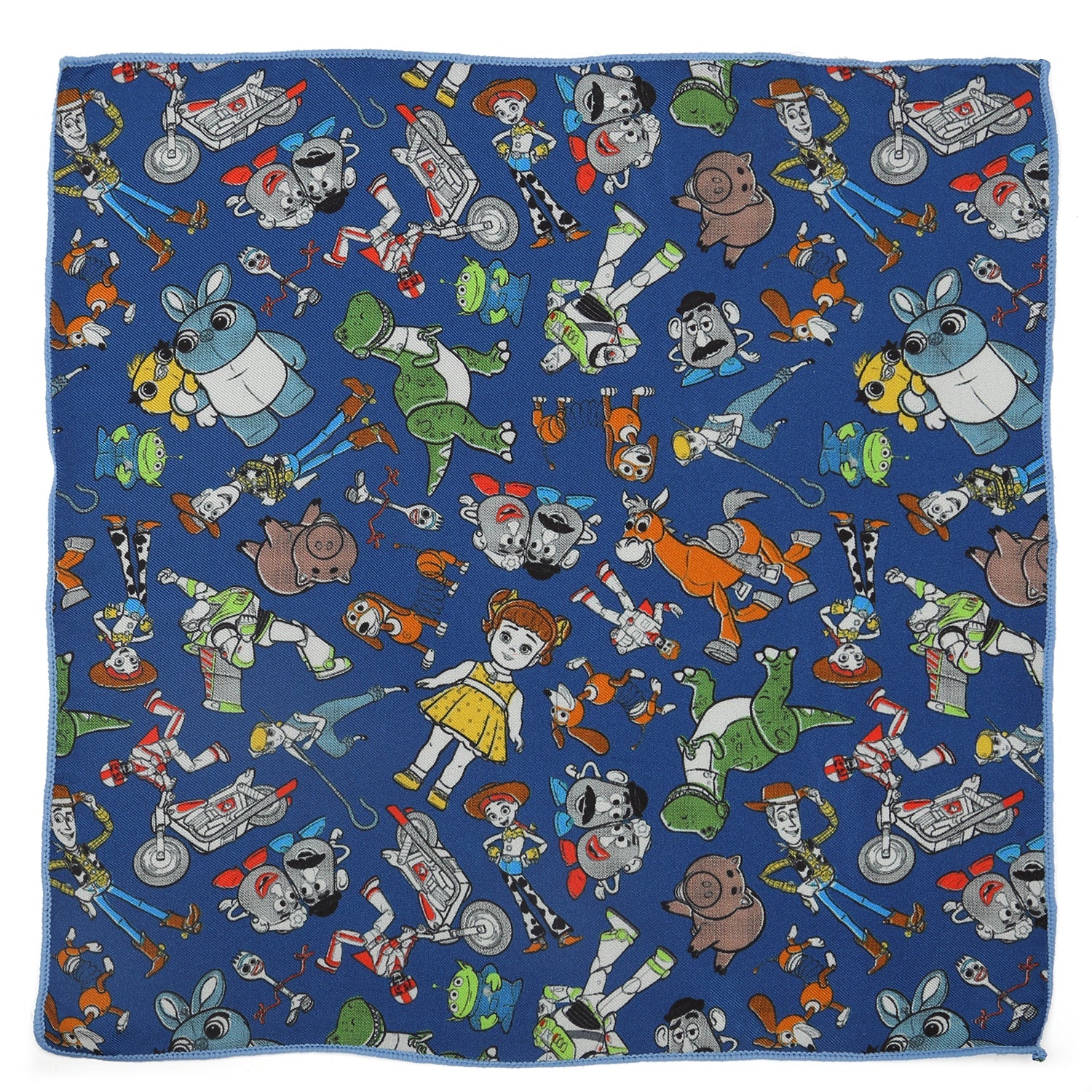  Cufflinks Toy Story 4 Characters Blue Boy's Pocket Square - Default Title - Bonton