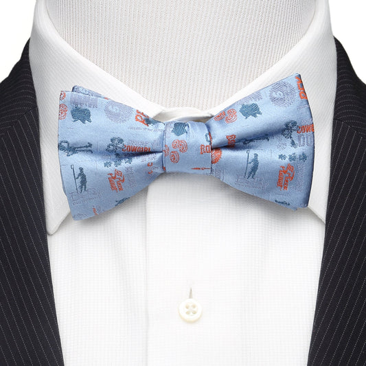 Toy Story 4 Characters Blue Men's Bow Tie