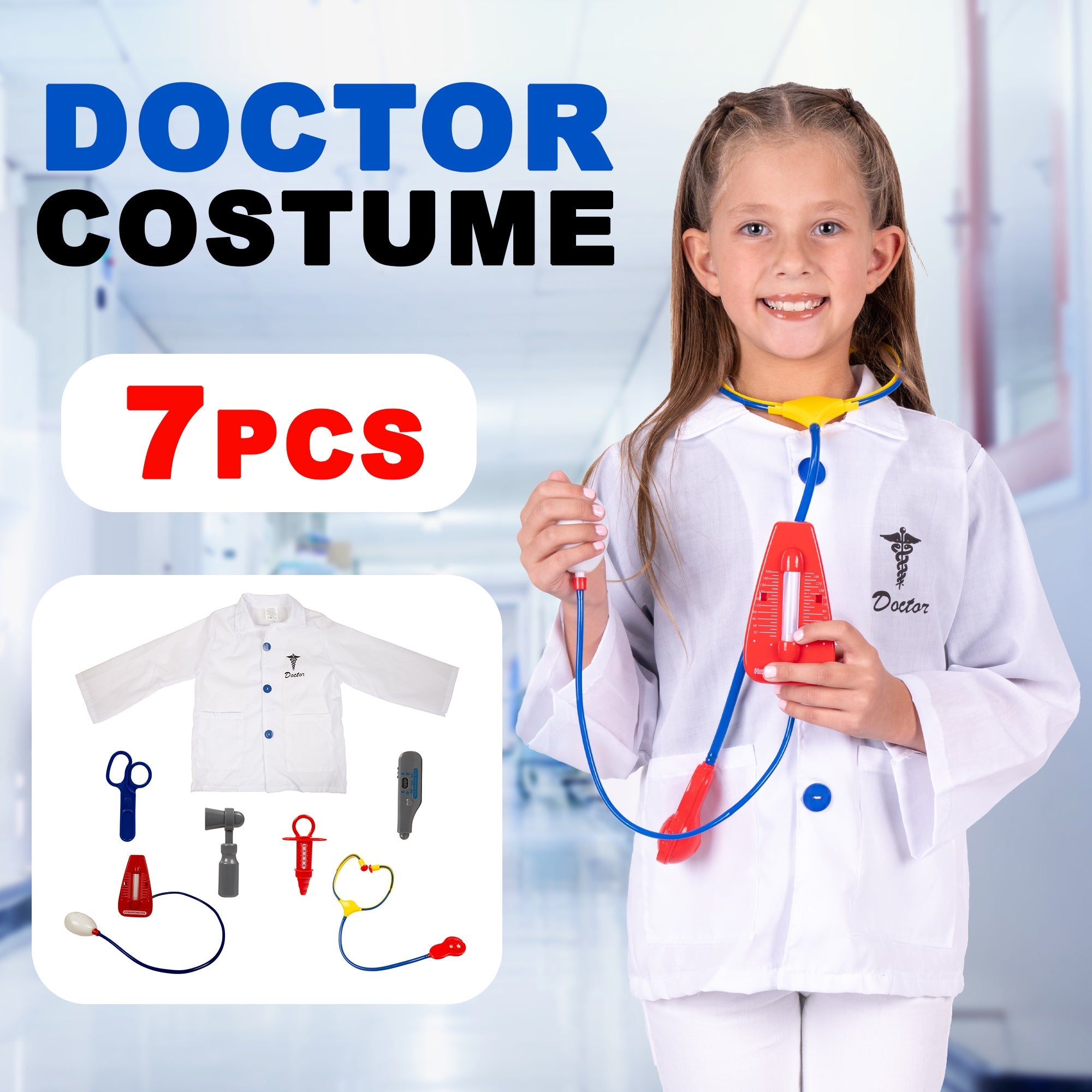  HobbyTron Doctor Costume Set - Default Title - Bonton