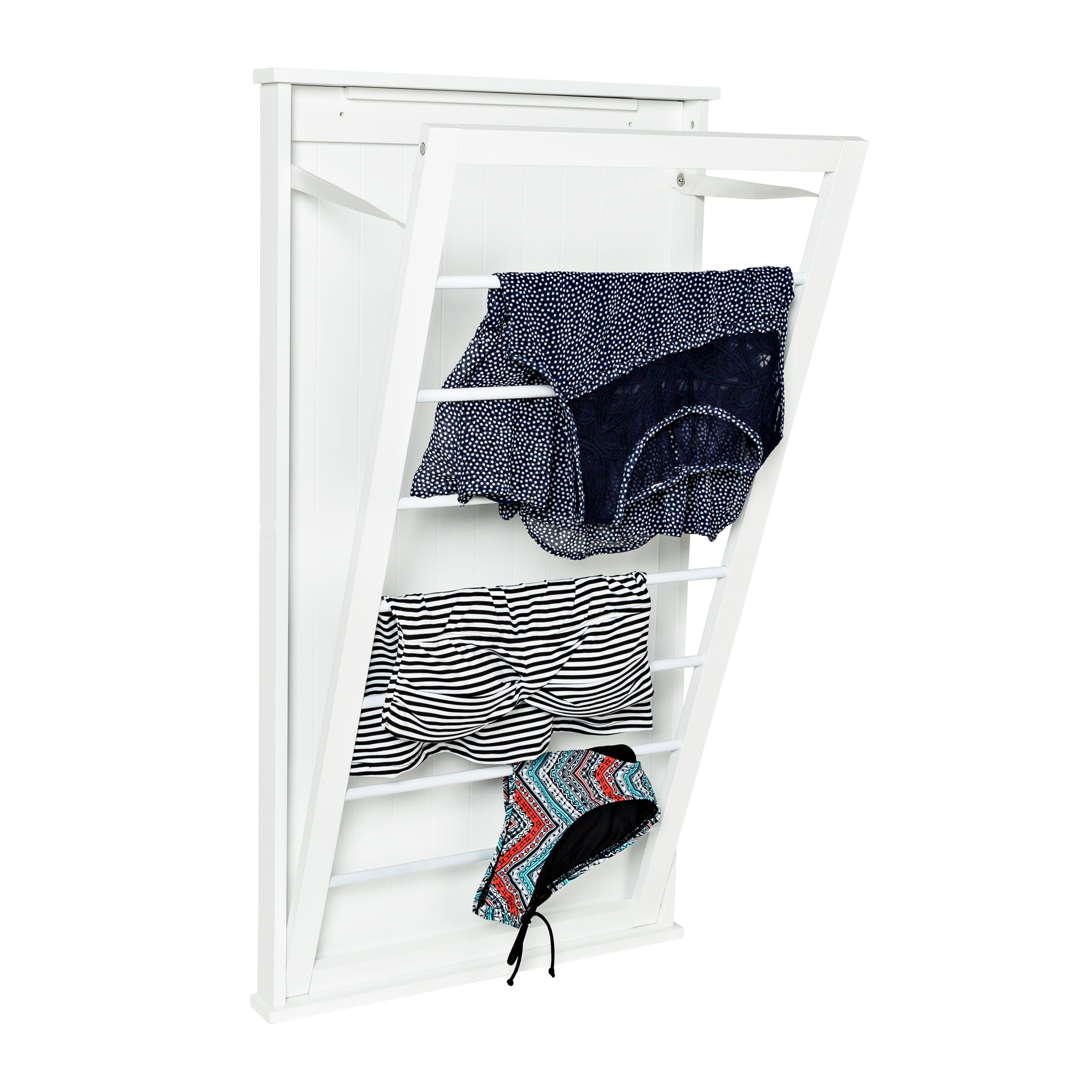  Honey-Can-Do Over-The-Door Or Wall-Mount Dry Rack - White - Bonton