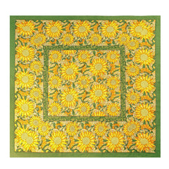 Sunflower Yellow/Green Tablecloth