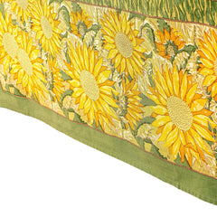 Sunflower Yellow/Green Tablecloth