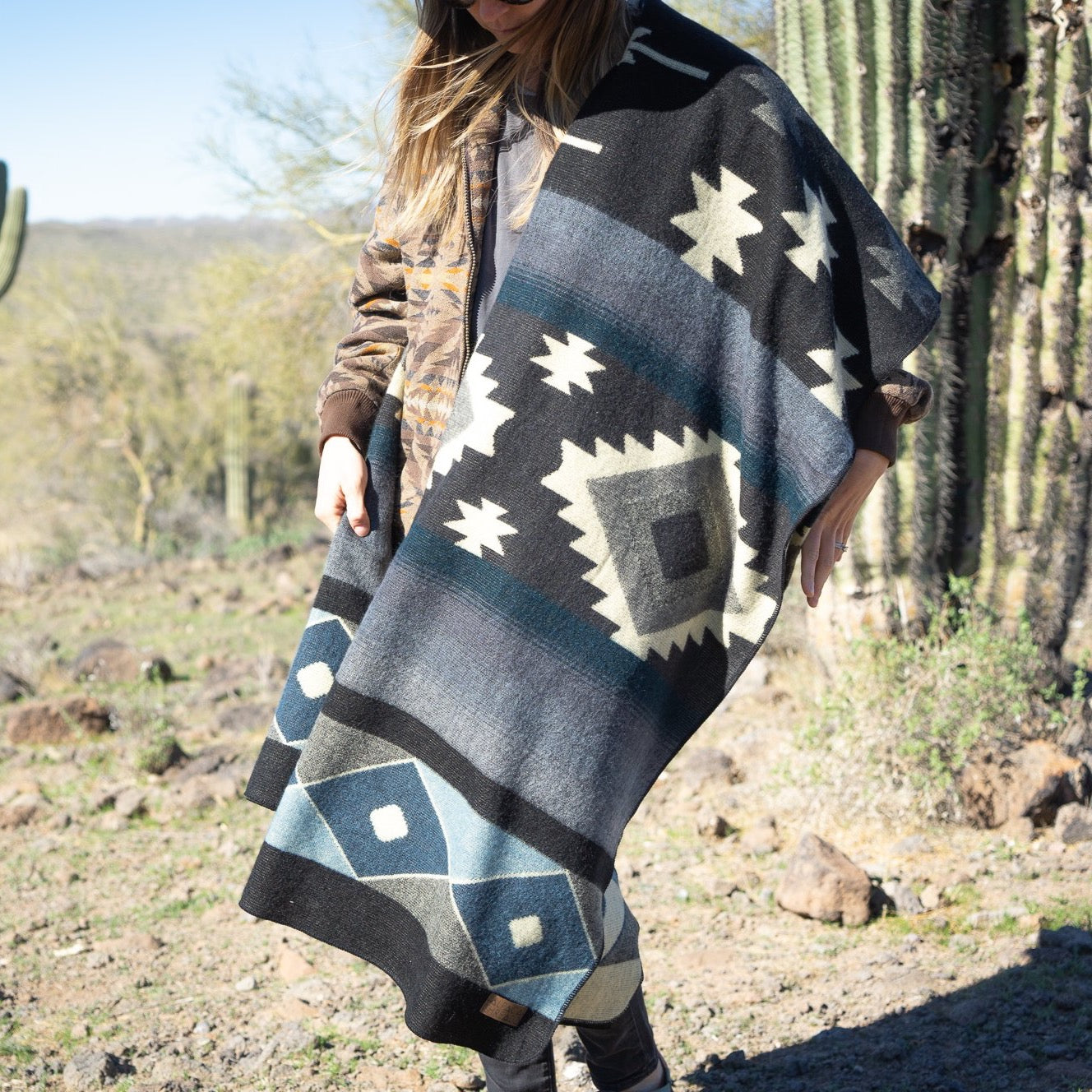  Alpaca Threadz Andean Alpaca Wool Blanket - Midnight by Alpaca Threadz - Default Title - Bonton