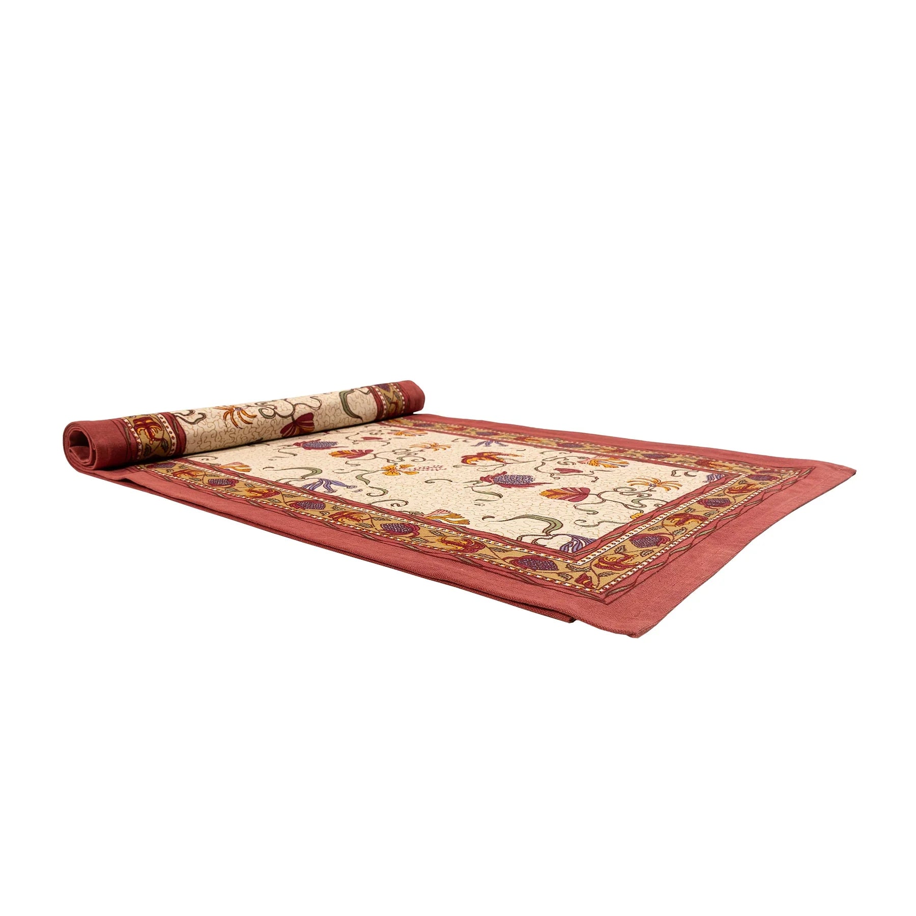  Couleur Nature Fleurs des Indes Runner - Red/White - Bonton