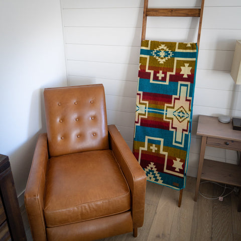 Andean Alpaca Wool Blanket - Santa Fe by Alpaca Threadz