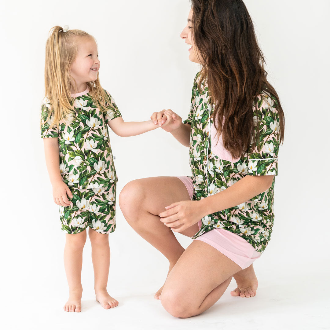  Laree + Co. Magnolia Bamboo 2-Piece Short Set - 2T - Bonton