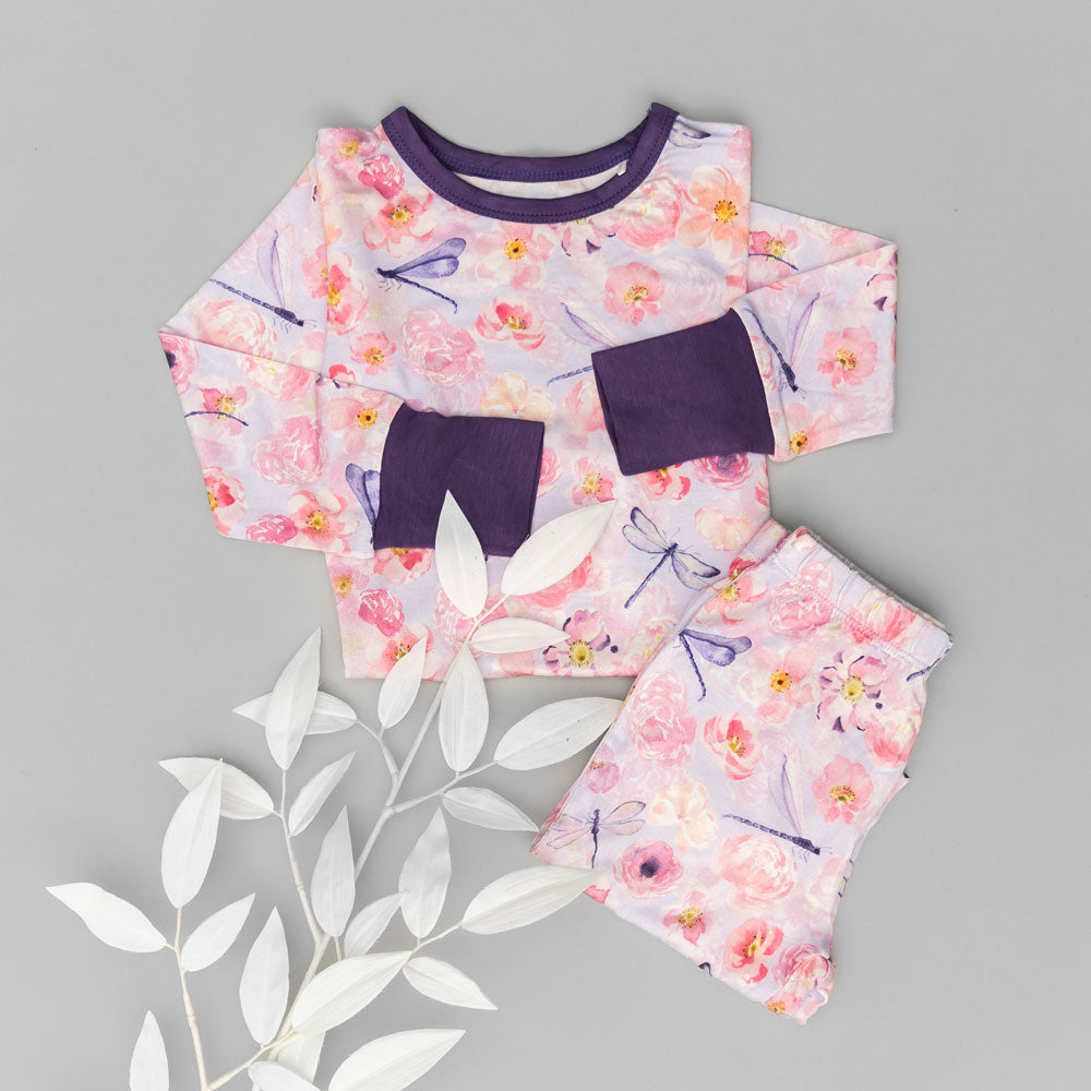  Laree + Co. Elmerial Bamboo 2-Piece Long Sleeve Set - 2T - Bonton