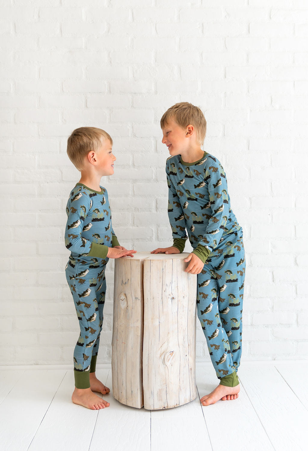  Laree + Co. Malakai Bamboo 2-Piece Long Sleeve Set - 9_10 - Bonton