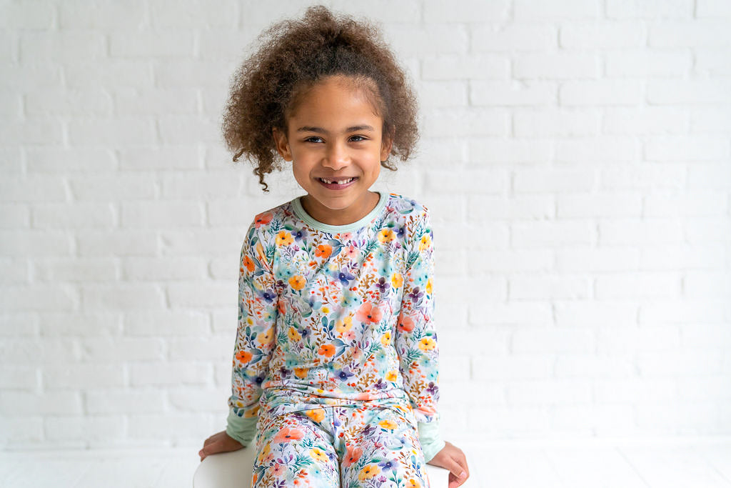  Laree + Co. Alaya Bamboo 2-Piece Long Sleeve Set - 9_10 - Bonton
