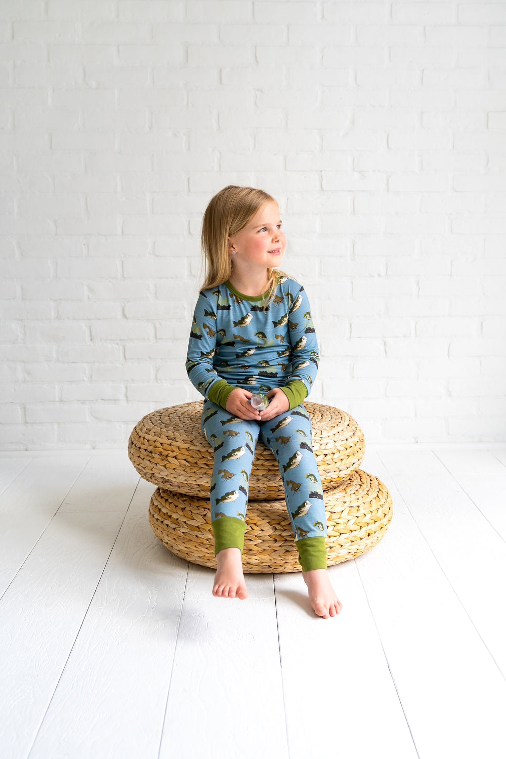  Laree + Co. Malakai Bamboo 2-Piece Long Sleeve Set - 9_10 - Bonton