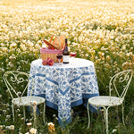 Cornflower Blue Tablecloth Square
