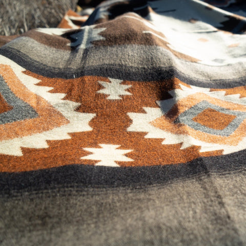 Andean Alpaca Wool Blanket - Mojave by Alpaca Threadz