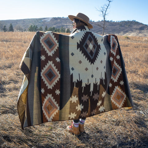 Andean Alpaca Wool Blanket - Mojave by Alpaca Threadz