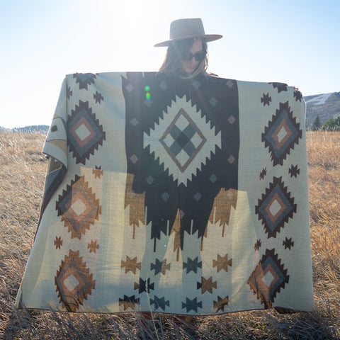 Andean Alpaca Wool Blanket - Mojave by Alpaca Threadz