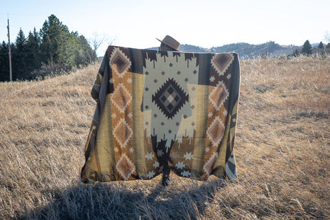 Andean Alpaca Wool Blanket - Mojave by Alpaca Threadz