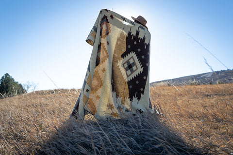 Andean Alpaca Wool Blanket - Mojave by Alpaca Threadz