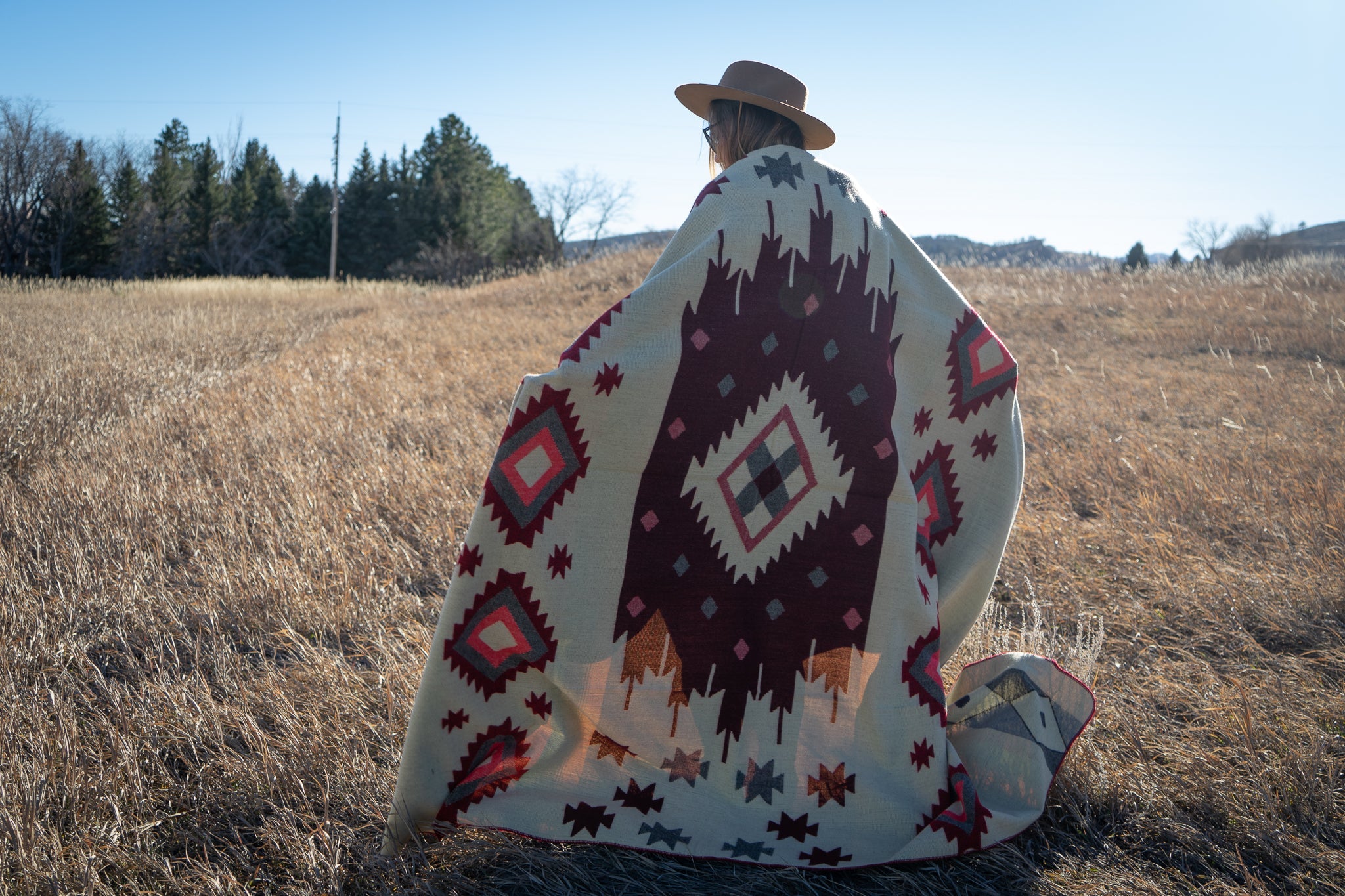  Alpaca Threadz Andean Alpaca Wool Blanket - Rojo by Alpaca Threadz - Default Title - Bonton